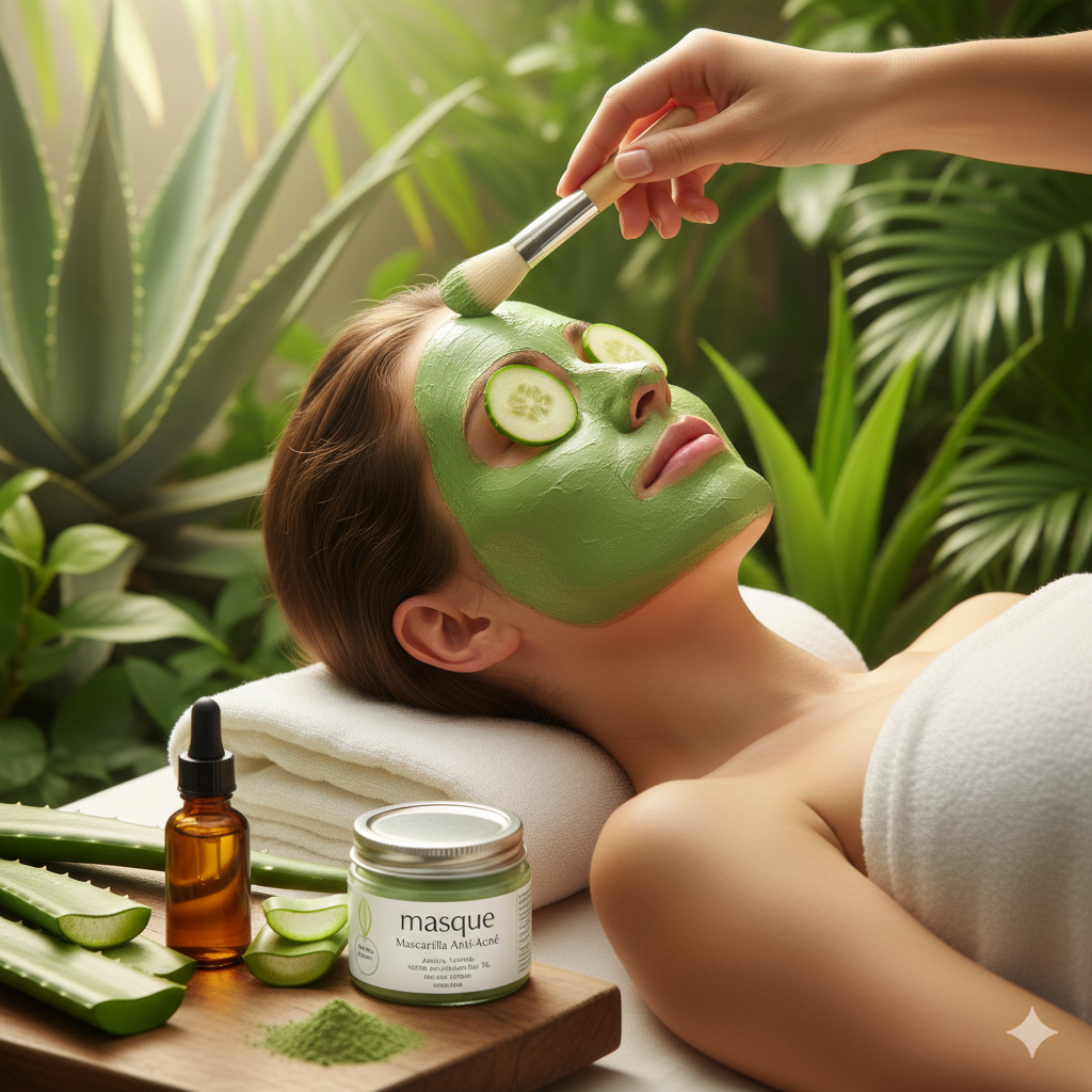 🌿 Mascarilla Anti-Acné Desintoxicante